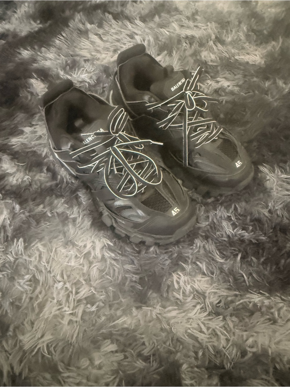 Black Balenciaga Track Sneakers